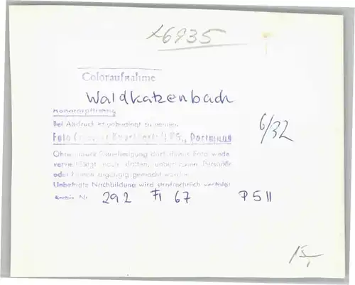 Waldkatzenbach Fliegeraufnahme *