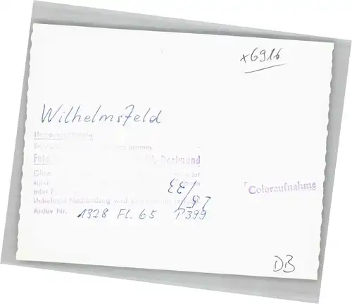 Wilhelmsfeld Fliegeraufnahme *