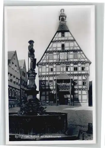 Besigheim Rathaus Marktbrunnen *