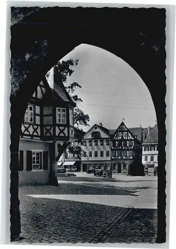 oehringen Hohenlohe oehringen Marktplatz * / oehringen /Hohenlohekreis LKR