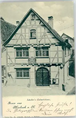 Marbach Neckar Schiller Geburtshaus x