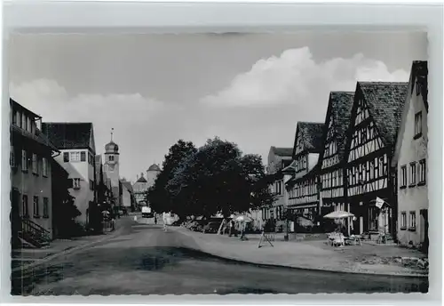 Langenburg Wuerttemberg Langenburg Marktplatz * / Langenburg /Schwaebisch Hall LKR