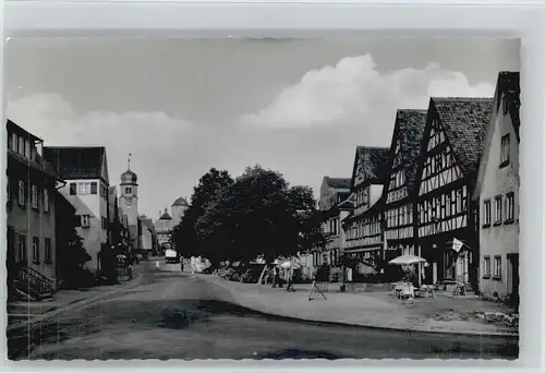 Langenburg Wuerttemberg Langenburg Marktplatz * / Langenburg /Schwaebisch Hall LKR