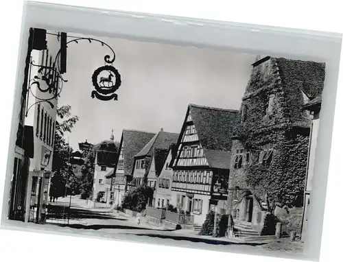 Langenburg Wuerttemberg Langenburg Hauptstrasse * / Langenburg /Schwaebisch Hall LKR