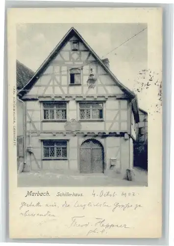 Marbach Neckar Schillerhaus x