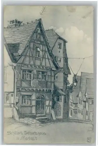 Marbach Neckar Schiller Geburtshaus x