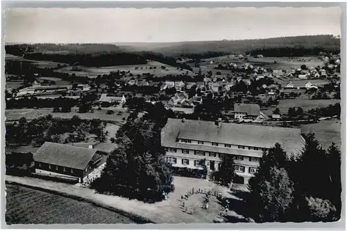 Hallwangen Fliegeraufnahme Kinderkurhaus x