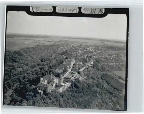 Langenburg Wuerttemberg Langenburg Fliegeraufnahme * / Langenburg /Schwaebisch Hall LKR