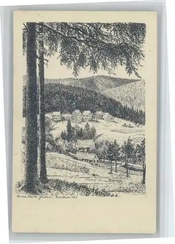 Buhlbach Obertal Buhlbach Kuenstler Marie Schiele-Fliedner * / Baiersbronn /Freudenstadt LKR