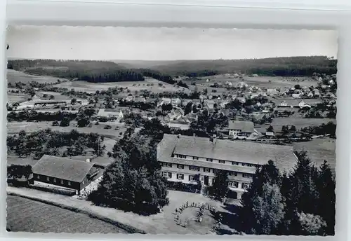 Hallwangen Fliegeraufnahme Kinderkurhaus *