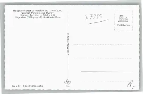 Dornstetten Wuerttemberg Dornstetten Apotheke  * / Dornstetten /Freudenstadt LKR