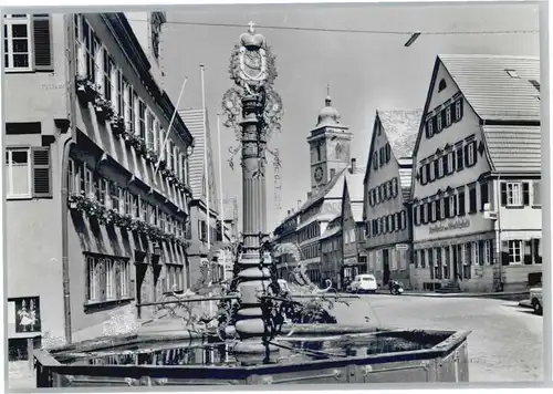 Nuertingen Marktplatz Rathaus *