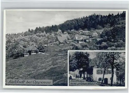 Oppenau Oppenau Kalikutt Gasthaus zum gruenen Wald * / Oppenau Schwarzwald /Ortenaukreis LKR