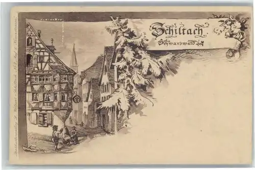 Schiltach Schiltach Kuenstler K. Eyth x / Schiltach Schwarzwald /Rottweil LKR