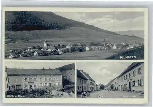 Blumberg Baden Blumberg Gasthaus zur Krone Hauptstrasse * / Blumberg /Schwarzwald-Baar-Kreis LKR