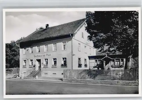 Guetenbach Guetenbach Gasthaus zur Post * / Guetenbach /Schwarzwald-Baar-Kreis LKR