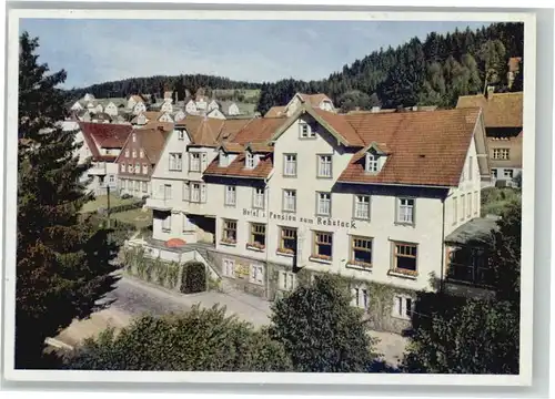 Schonach Hotel Pension Rebstock *