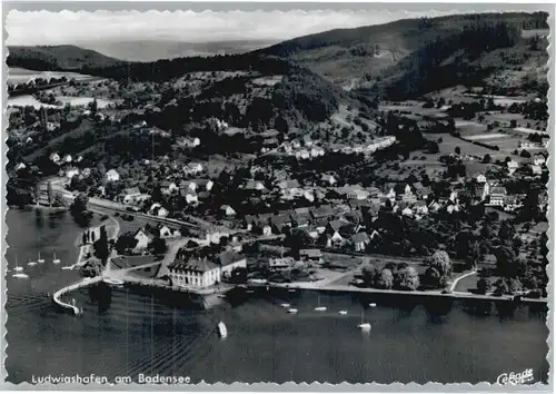 Ludwigshafen Bodensee Fliegeraufnahme *