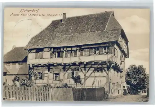 Pfullendorf aeltestes Haus 12. Jahrhundert x