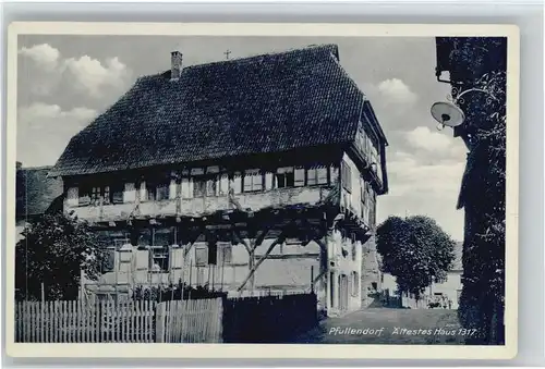 Pfullendorf aeltestes Haus 1317 *