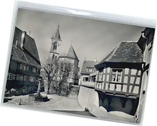 Pfullendorf Adlerbrunnen Stadtkirche St. Jakob *