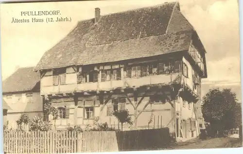 Pfullendorf aeltestes Haus 12. Jahrhundert x