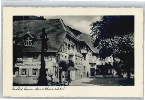 Oberprechtal Oberprechtal Gasthof zur Sonne * / Elzach /Emmendingen LKR