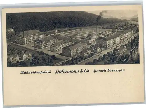 Gutach Schwarzwald Naehseidenfabrik *