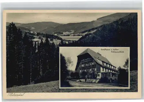 Baerental Feldberg Baerental Gasthaus zum Adler * / Feldberg (Schwarzwald) /Breisgau-Hochschwarzwald LKR