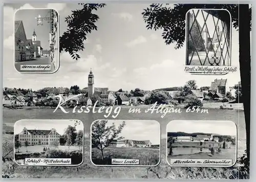 Kisslegg Herrenstrasse Schloss Haus Loretto Altersheim Schloss  *