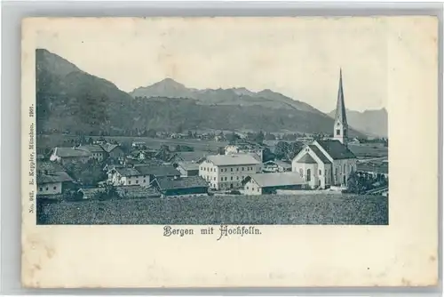 Bergen Chiemgau Bergen Chiemgau Hochfelln * / Bergen /Traunstein LKR