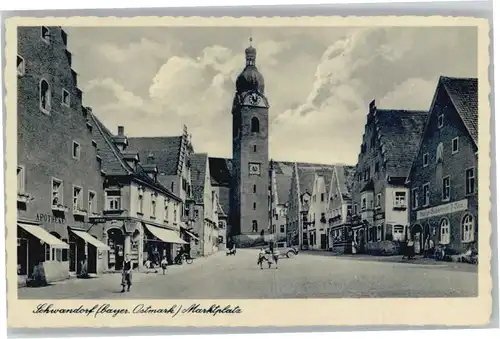 Schwandorf Marktplatz *
