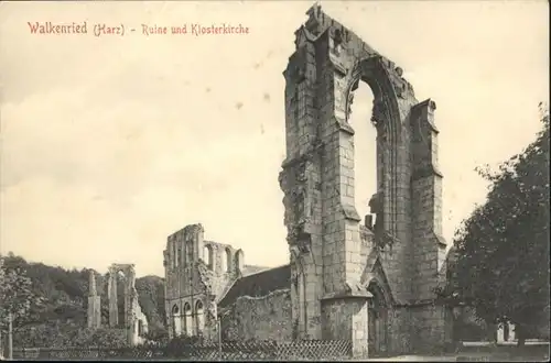 Walkenried Ruine Kloster Kirche  *