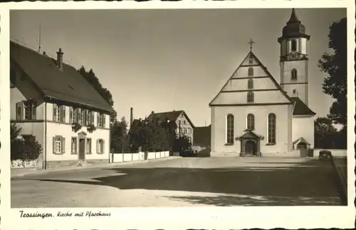 Trossingen Kirche Pfarrhaus *