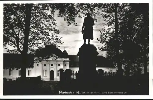 Marbach Neckar Schillerdenkmal Schillermuseum *