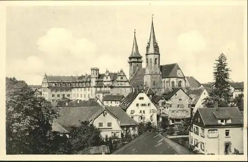 oehringen Hohenlohe oehringen Schloss Kirche * / oehringen /Hohenlohekreis LKR