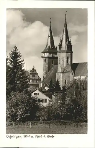 oehringen Hohenlohe oehringen Schloss Kirche * / oehringen /Hohenlohekreis LKR