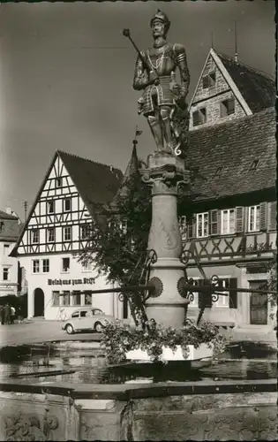 oehringen Hohenlohe oehringen Marktplatz Brunnen * / oehringen /Hohenlohekreis LKR