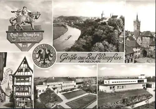 Bad Wimpfen Fachwerkhaeuser Neckar *
