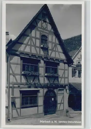 Marbach Neckar Schillers Geburtshaus *