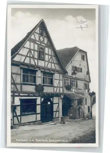 Marbach Neckar Schillers Geburtshaus *