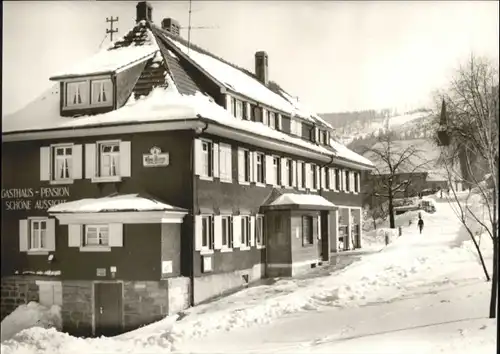 Hundsbach Forbach Gasthaus Pension Zur schoenen Aussicht *