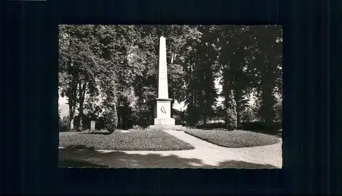 Achern Baden Achern Turenne Denkmal  * / Achern /Ortenaukreis LKR