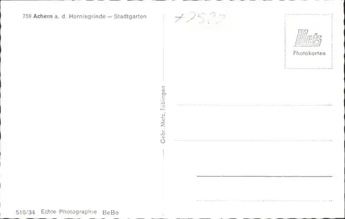 Achern Baden Achern Stadtgarten * / Achern /Ortenaukreis LKR