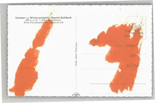 Buhlbach Obertal Buhlbach  * / Baiersbronn /Freudenstadt LKR