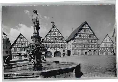 Dornstetten Wuerttemberg Dornstetten Marktplatz * / Dornstetten /Freudenstadt LKR