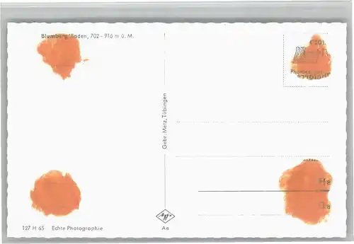 Blumberg Baden Blumberg  * / Blumberg /Schwarzwald-Baar-Kreis LKR