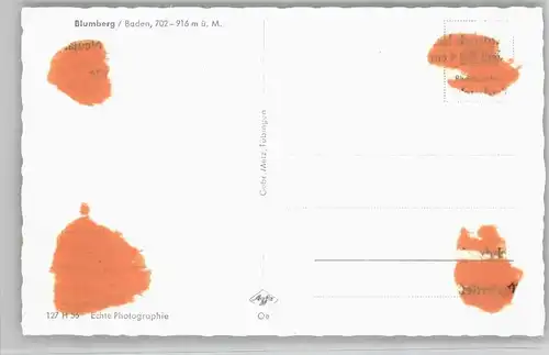 Blumberg Baden Blumberg  * / Blumberg /Schwarzwald-Baar-Kreis LKR