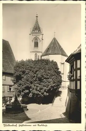 Pfullendorf Brunnen Kirche  *