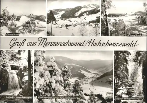 Menzenschwand Schnepfhalde Schlucht Wasserfall *